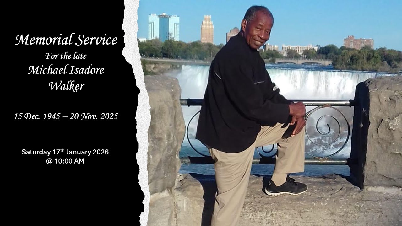 Memorial service for Michael Walker