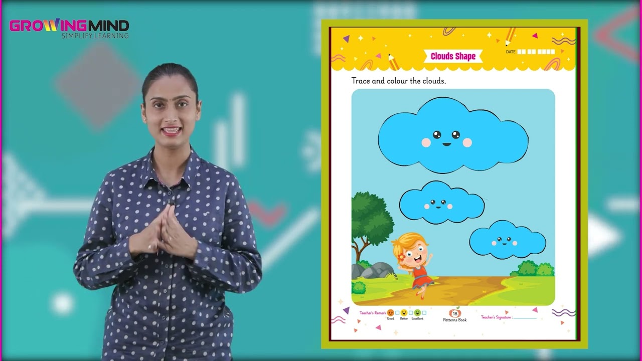Ch 9 | Clouds Shapes | PlayWay | Pattern Books | Growing Mind | For children