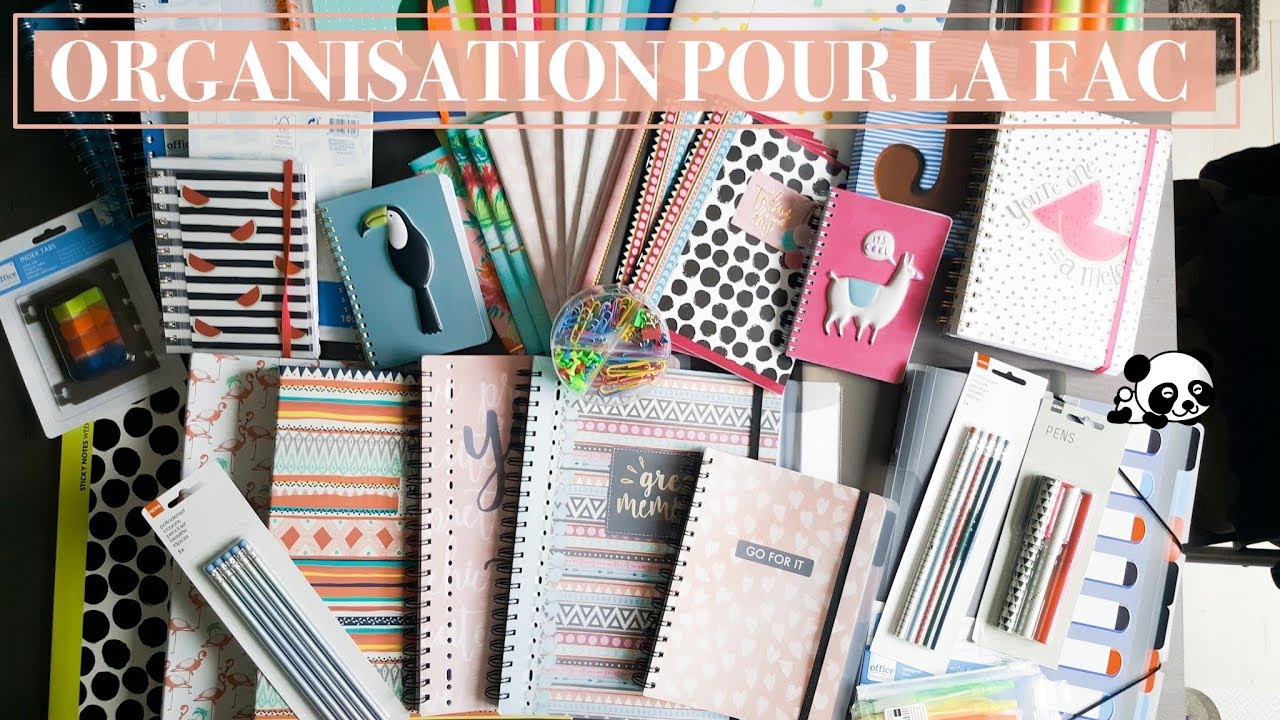 📚 MON ORGANISATION POUR LA FAC DE DROIT À PANTHÉON SORBONNE