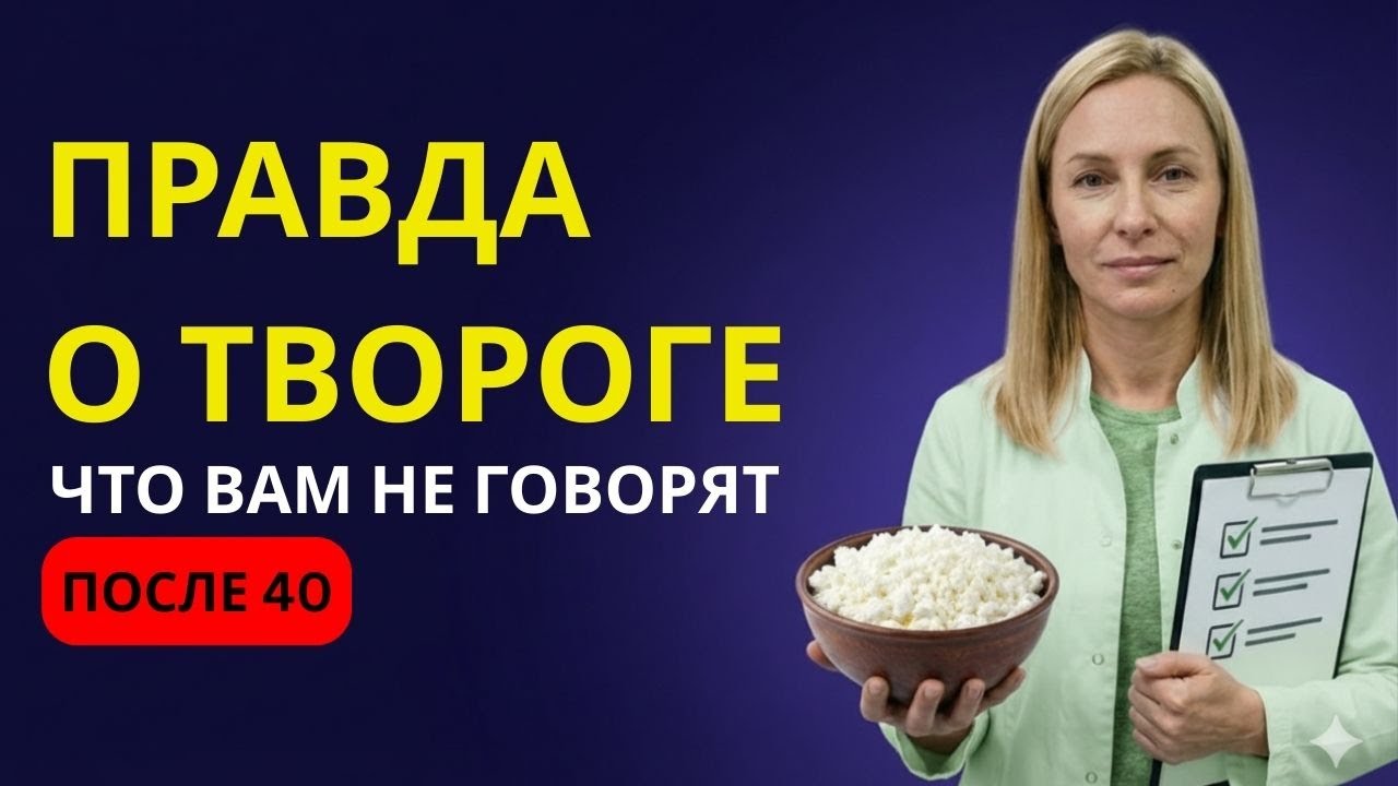 Стоит ли есть творог после 40? Вся правда без иллюзий