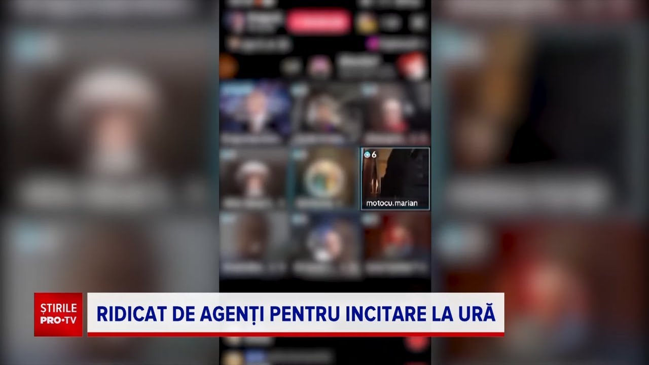 Descindere transmisă pe Facebook la un individ care a folosit simboluri legionare