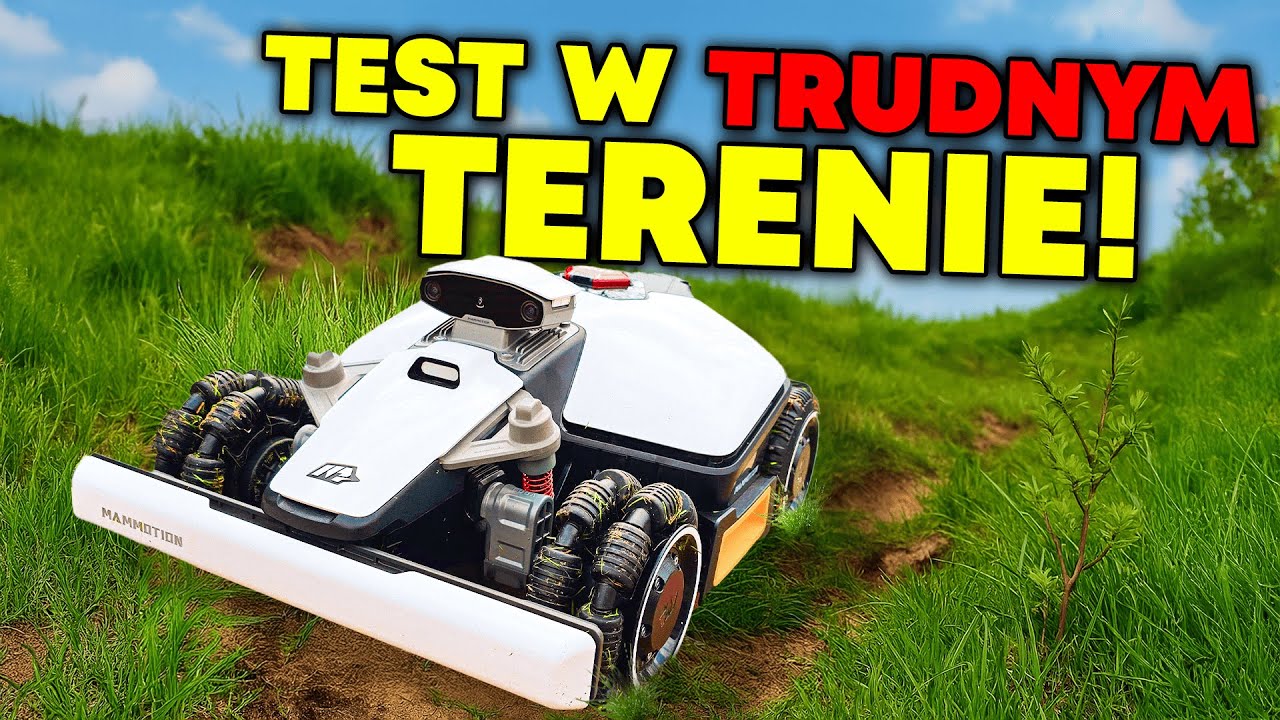 LUBA mini AWD 1500 od MAMMOTION &ndash; test robota koszącego BEZ KABLI sterowany przez GPS