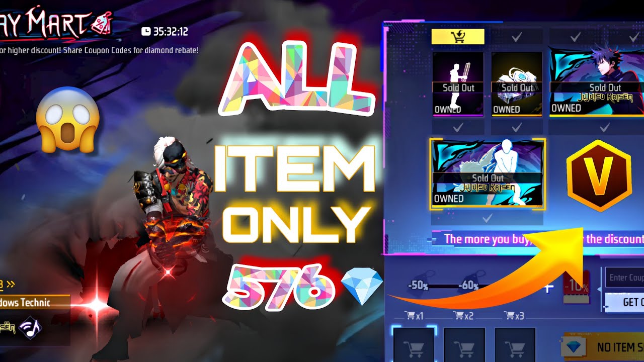 Free Fire New Discount Event|| January Discount Event Free Fire || GameStromTJ 