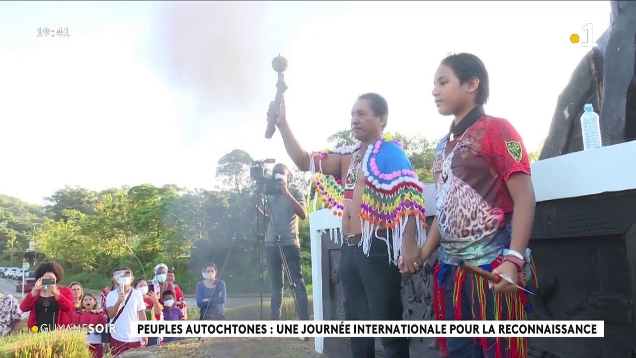 Célébration des journées des peuples autochtones : ouverture avec une cérémonie chamanique