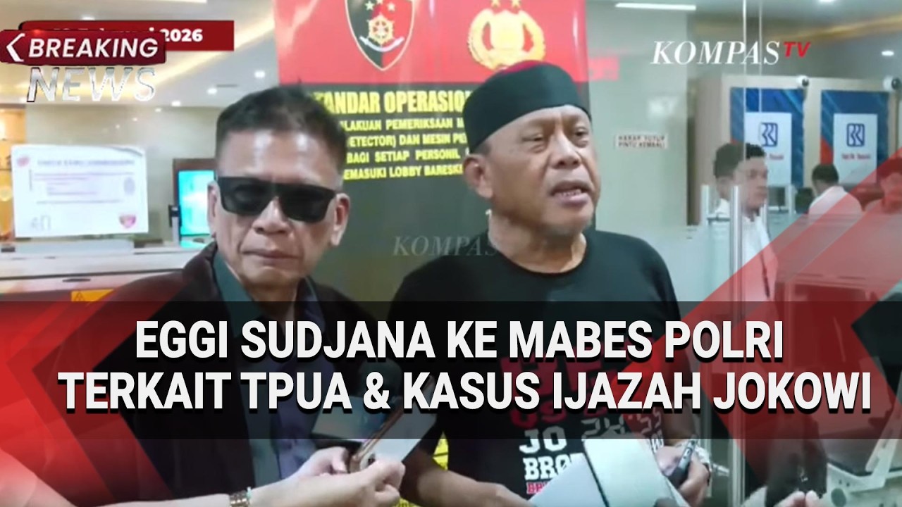 BREAKING NEWS - Eggi Sudjana ke Mabes Polri terkait TPUA & Kasus Ijazah Jokowi