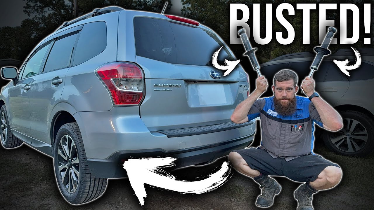 Project 2014 Forester: Take The Bounce Out Of The Back Of Your Forester! Rear Strut Replacement!