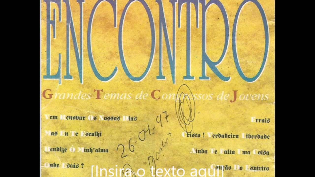 CD Grupo Encontro- Grandes Temas de Congressos de Jovens