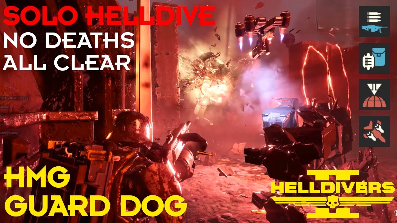Helldivers 2 // The Other Guard Dog - Automaton Solo Helldive - All Clear, No Deaths - w/ commentary