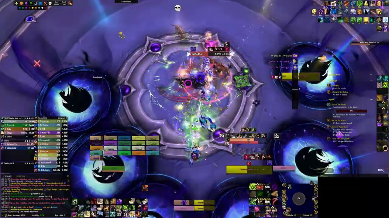 BM Hunter POV - Heroic Nexus King Salhadaar HC defeat - Manaforge Omega