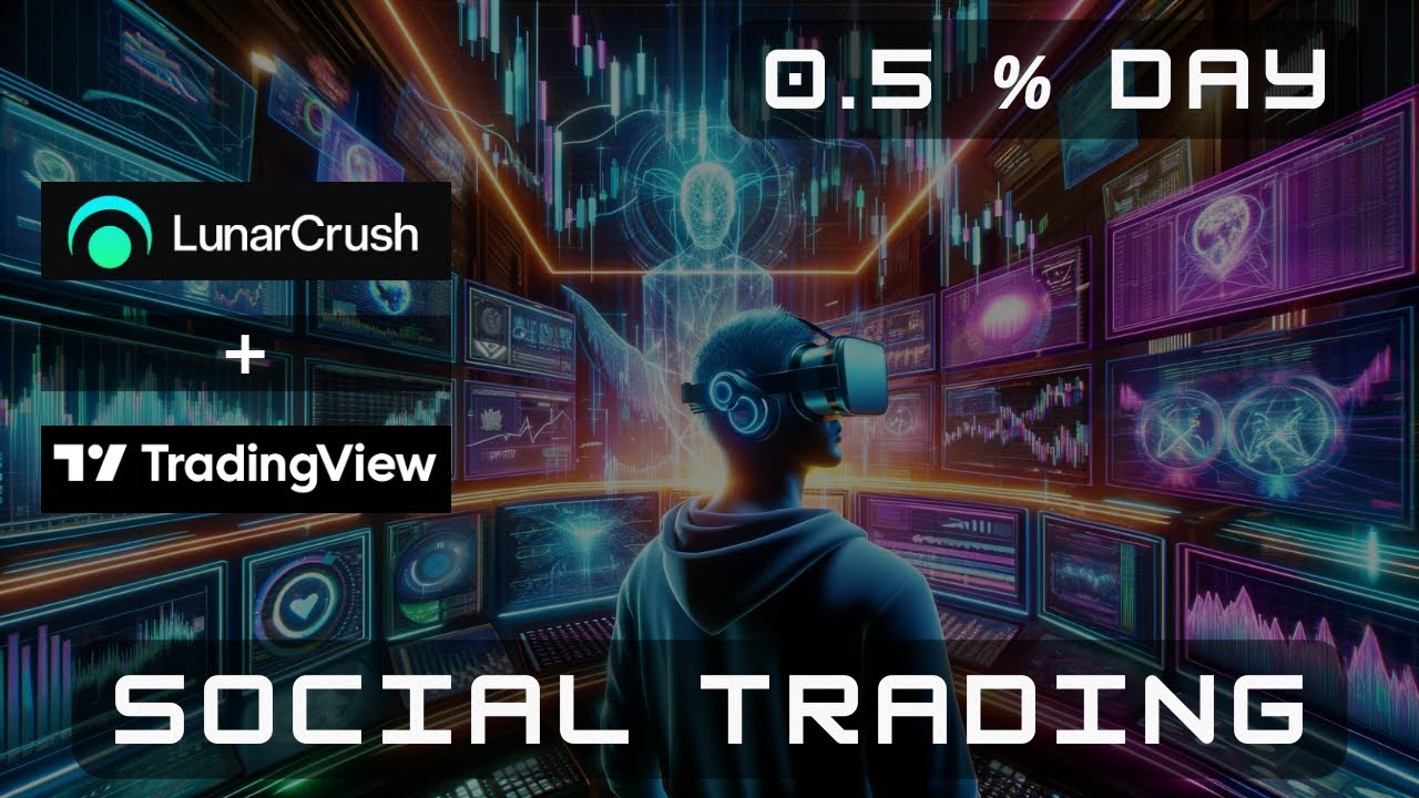 Social trading using LunarCrush with TradingView for FREE