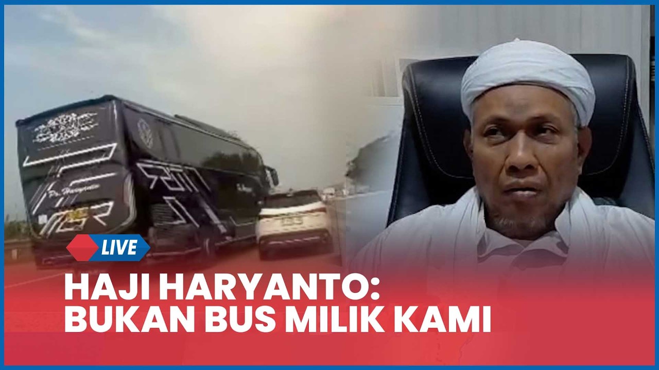 Bus PO Haryanto Terlibat Kecelakaan di Tol Batang, Haji Haryanto Kudus: Itu Bukan Bus Kami