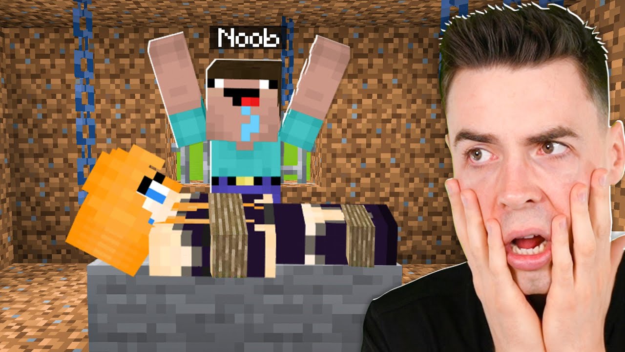 NOOBEK PORWAŁ KATI w Minecraft! 😭 *pomocy*