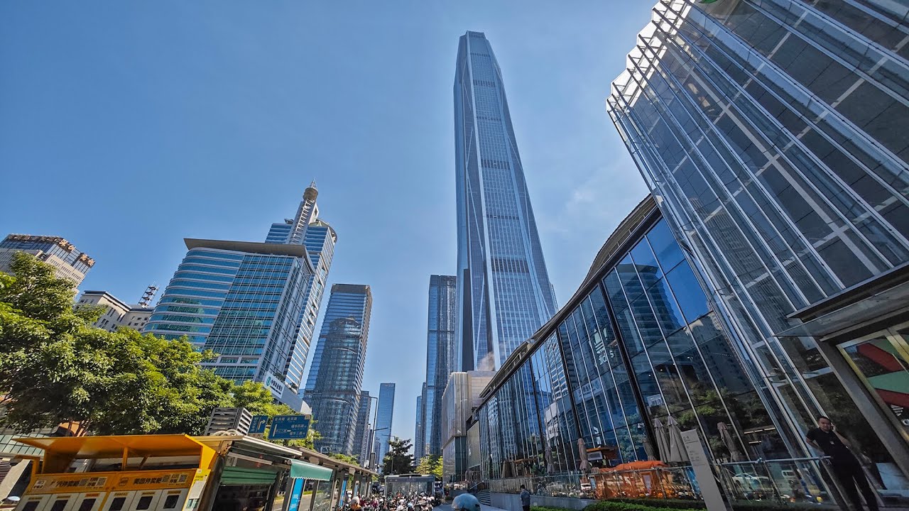 The Highest Observation Deck in the World at Ping An Finance Centre, Shenzhen, Guangdong