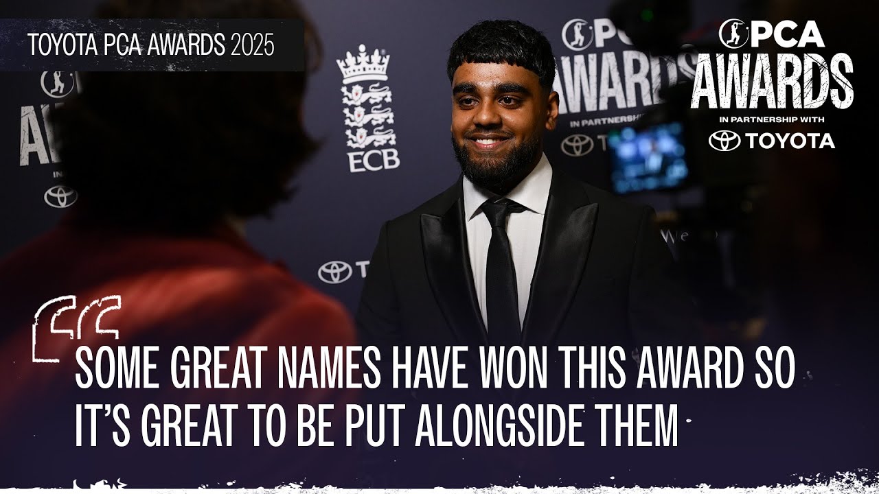 Rehan Ahmed | 2025 Toyota PCA Men's Young Player Of The Year