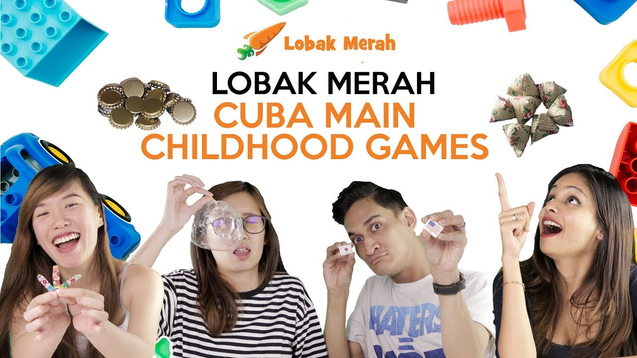 Lobak Merah Cuba Main Childhood Games!