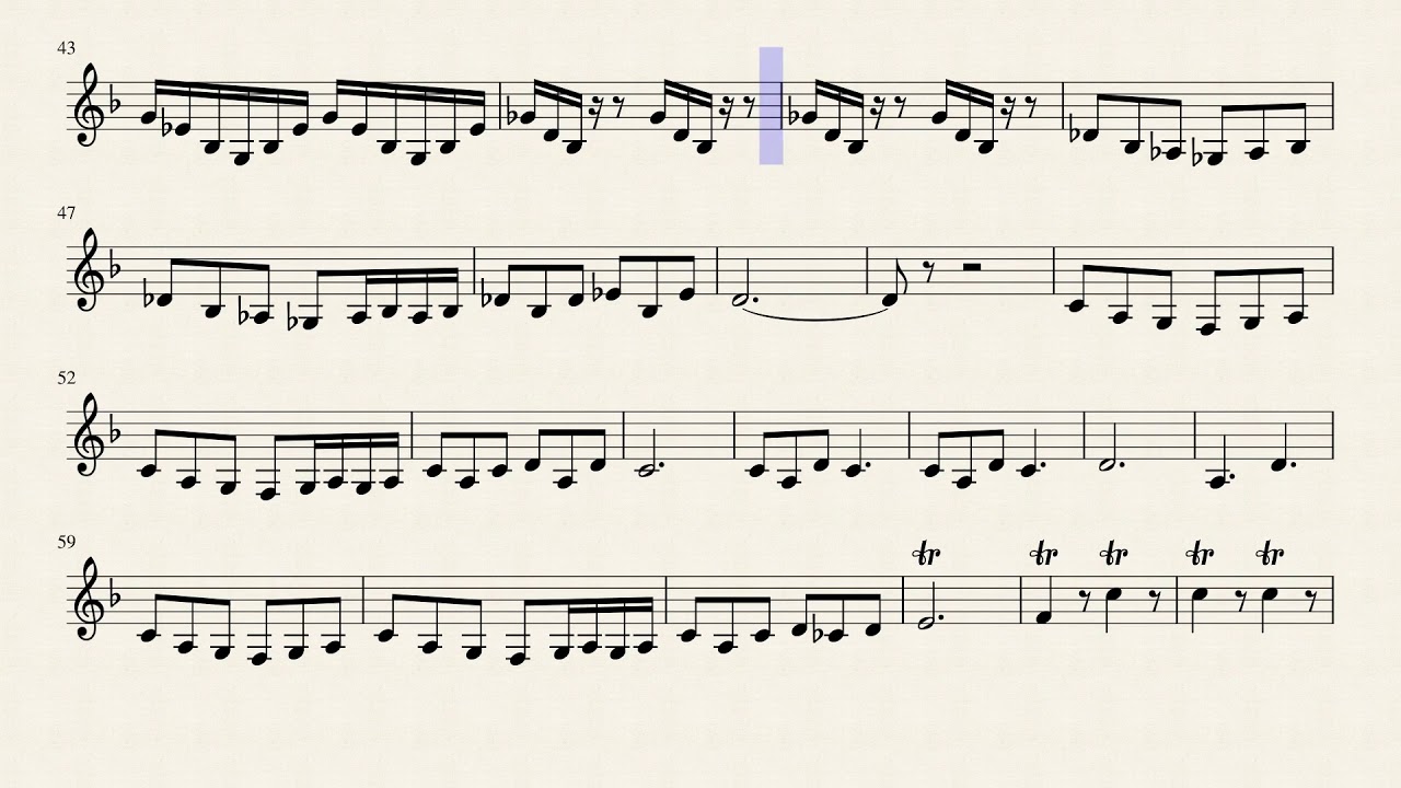 Morning Mood from Peer Gynt Clarinet by Edvard Grieg