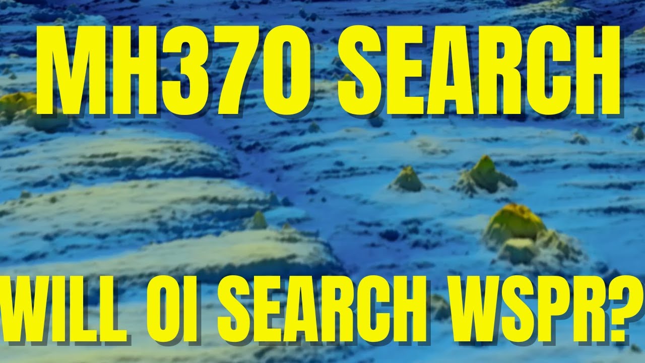 Поиск MH370 - Будет ли поиск OI WSPR #mh370search