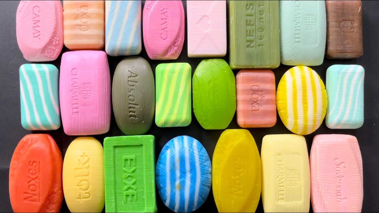 Soap CUBES *675 | Dry Soap Cutting | ASMR SOAP | #soapcarving #sabun