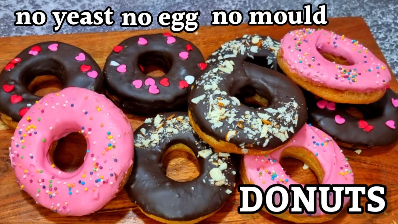 Donuts Recipe | No Yeast No Egg Donuts Recipe | Fluffy homemade donuts | Doughnut
