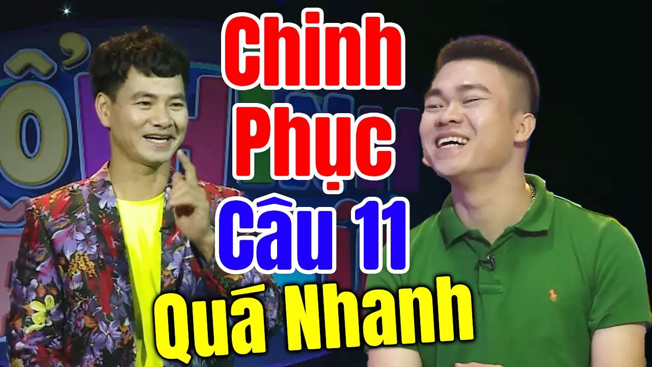 Chàng Trai Chinh Phục Câu 11 Quá Nhanh Khiến Khán Giả ĐUỔI HÌNH BẮT CHỮ Ngã Mũ Thán Phục
