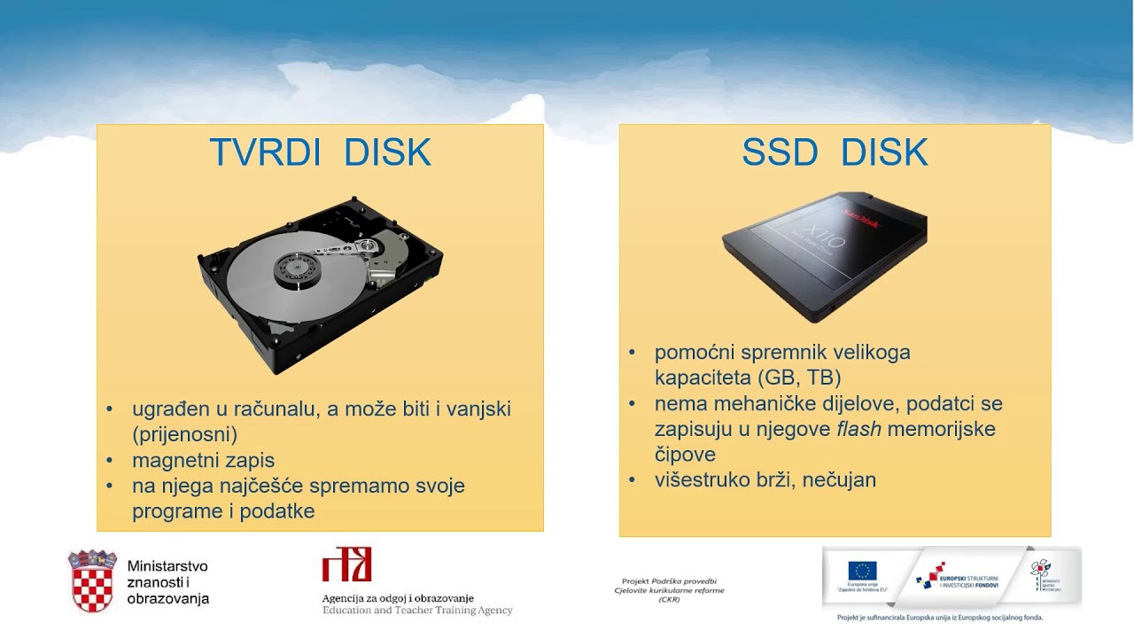 Informatika 5.r OŠ - Spremnici računala