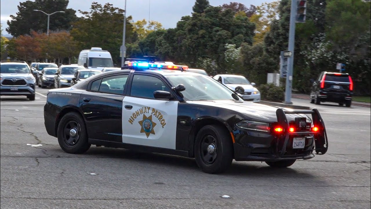 CHP Yelp! California Highway Patrol Units Responding Code 3 w EMS!