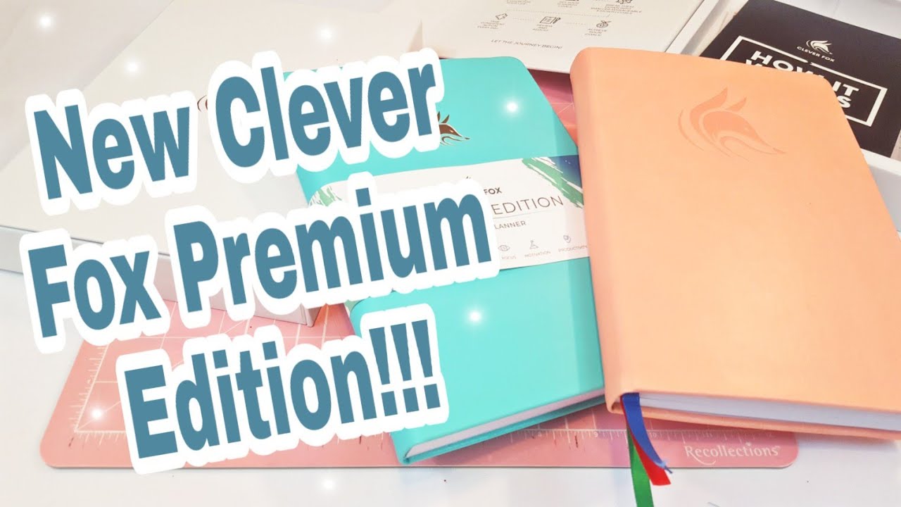 Review & Comparison of the NEW Clever Fox Premium Edition Weekly Planner | Planning With Eli