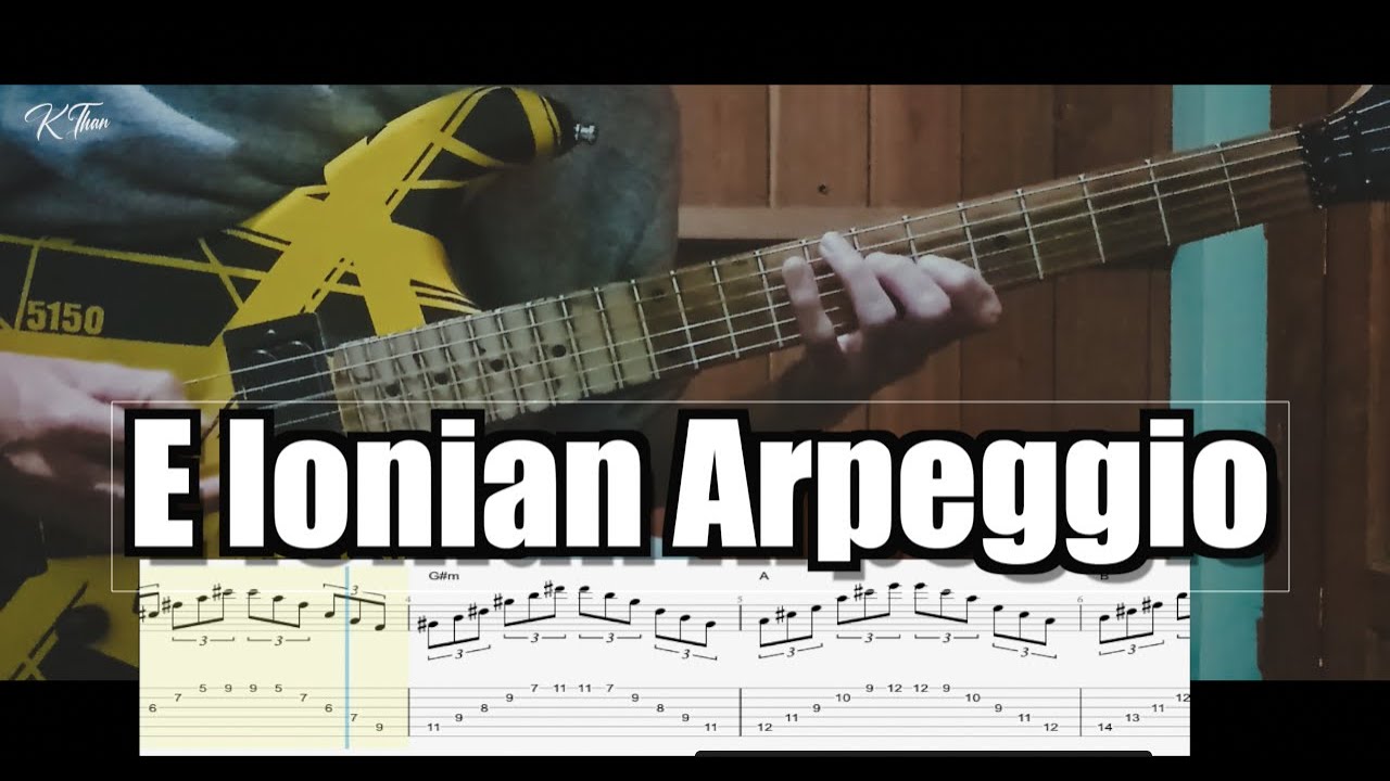 E Ionian Arpeggio