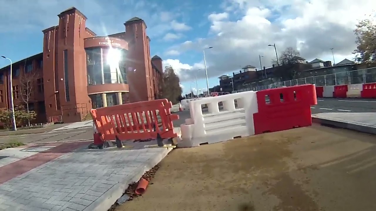CONWAY  STREET BIRKENHEAD NEW  CYCLE LANE NOV25