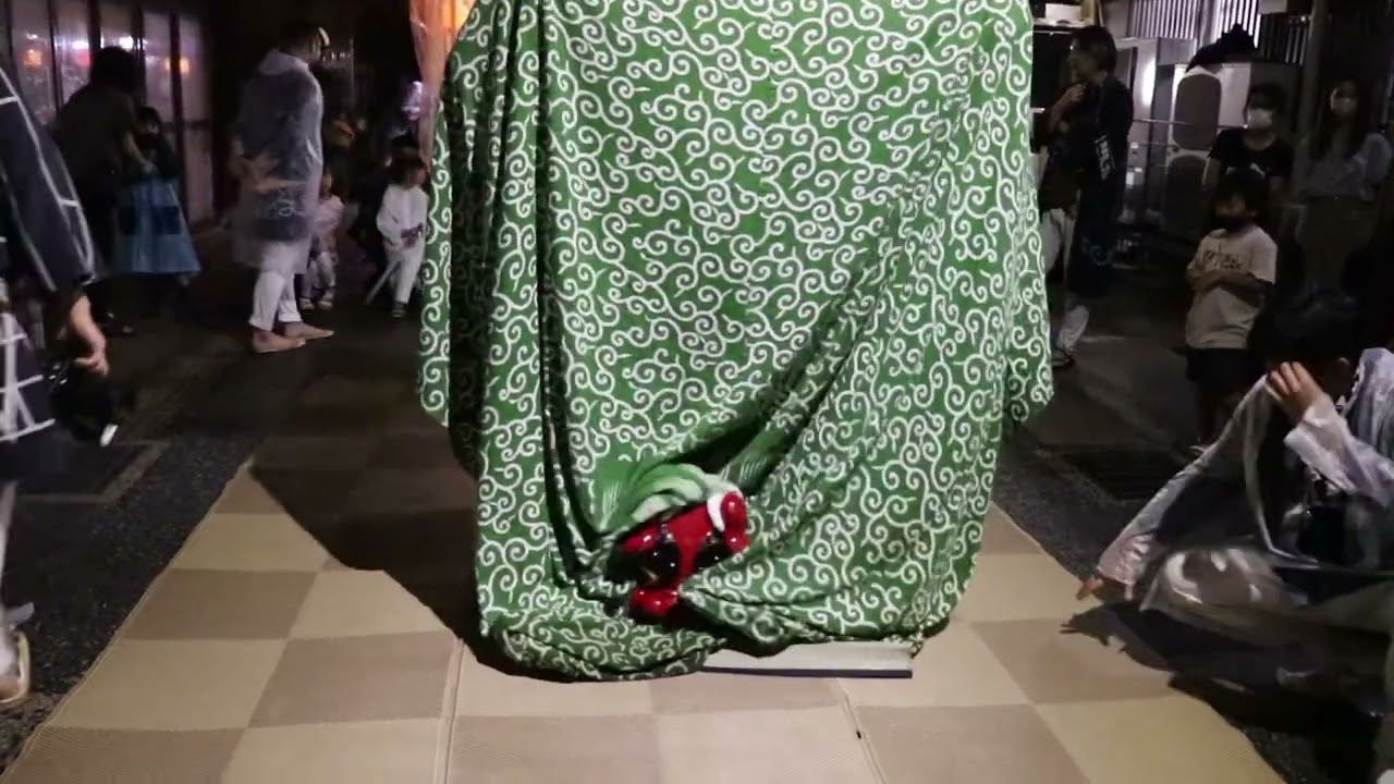 村上七夕祭り2022 獅子舞 荒町