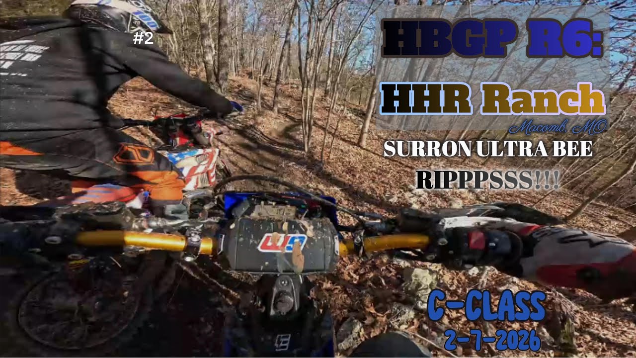 HBGP R6: HHR Ranch |⚡Surron Ultra Bee WINS THE RACE🏁🐌⏱️Macomb, MO#surron #dirtbike #harescramble #xc