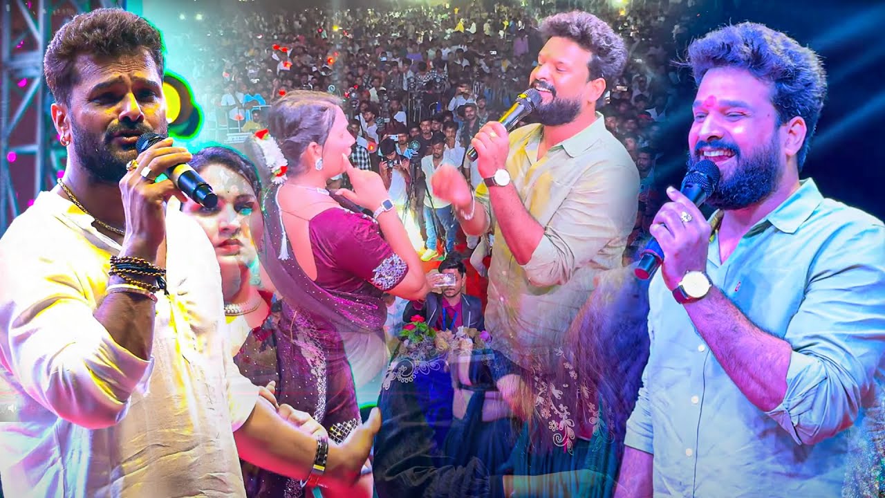 #Khesari Lal Yadav और Ritesh Pandey का Stage Show |  सबसे निक बाड़े किसानी  | Bhojpuri Stage Program