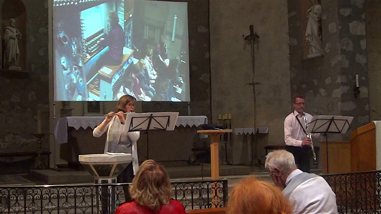 Suite for piccolo, English horn & organ by Hans-André Stamm