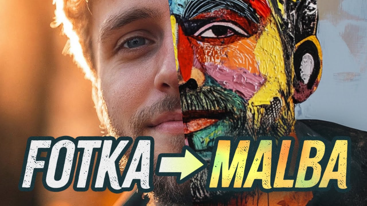 Převod fotky na kresbu pomocí AI [Týdeník PSD] 27. díl