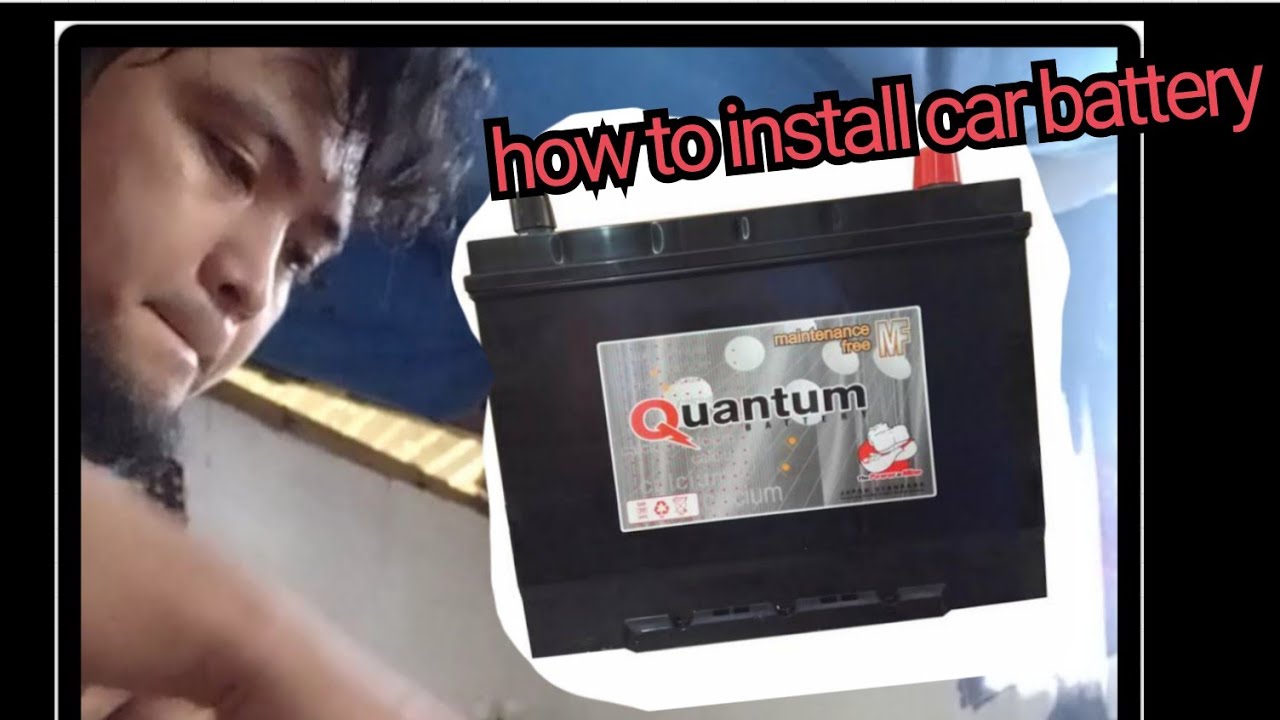How to Install Car battery | Quantum battery For toyota corolla gli 1.6 | easy  installation