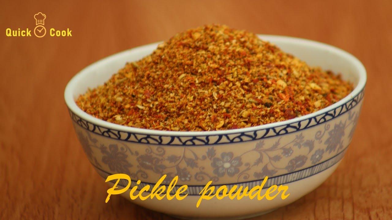 Pickle powder recipe/Homemade Pickle powder