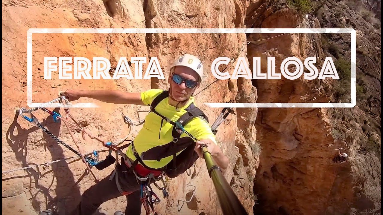 VÍA FERRATA CALLOSA DE SEGURA - K5 (HD) CUEVA AHUMADA - Alicante