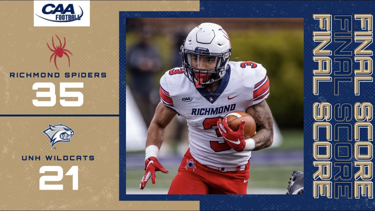 #CAAFB Highlights: Richmond 35, New Hampshire 21