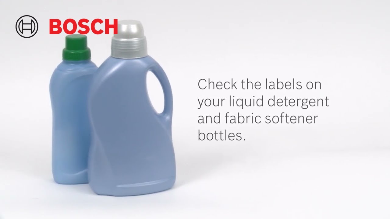 How to adjust the intelligent dosing system settings (i-DOS Type M) | Bosch Home UK