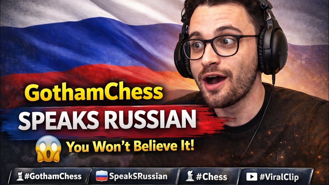 GothamChess Speaks Russian | Viral Chess Stream Moment
