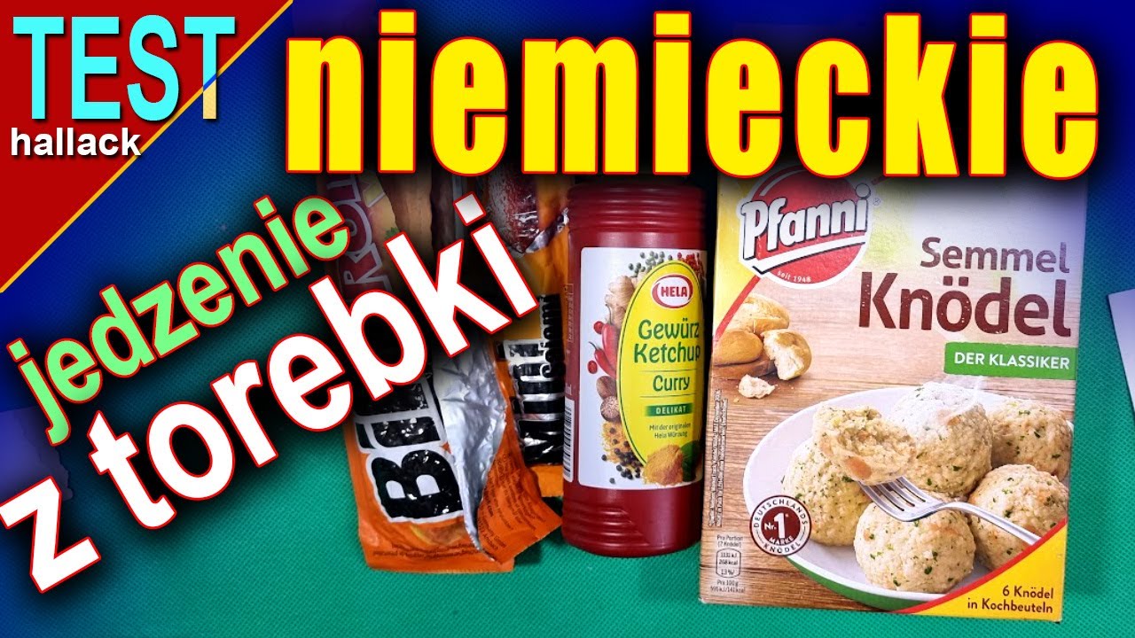 Niemieckie jedzenie z torebek - DA SIĘ ZJEŚĆ? Knödel i inne