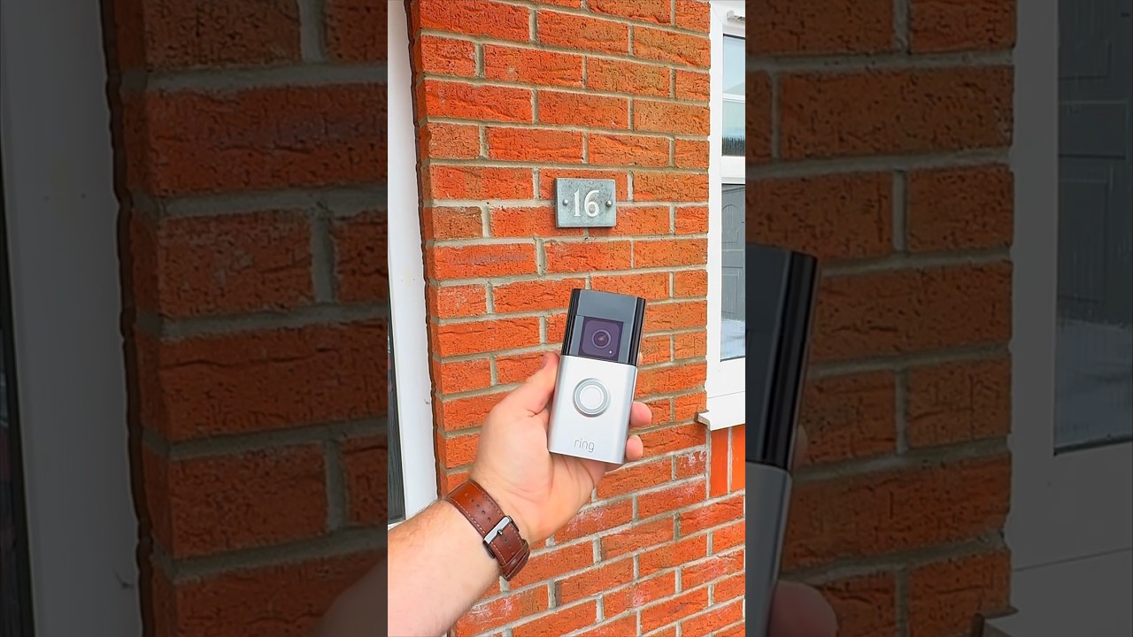 Doorbell Install in Record Time 🫡