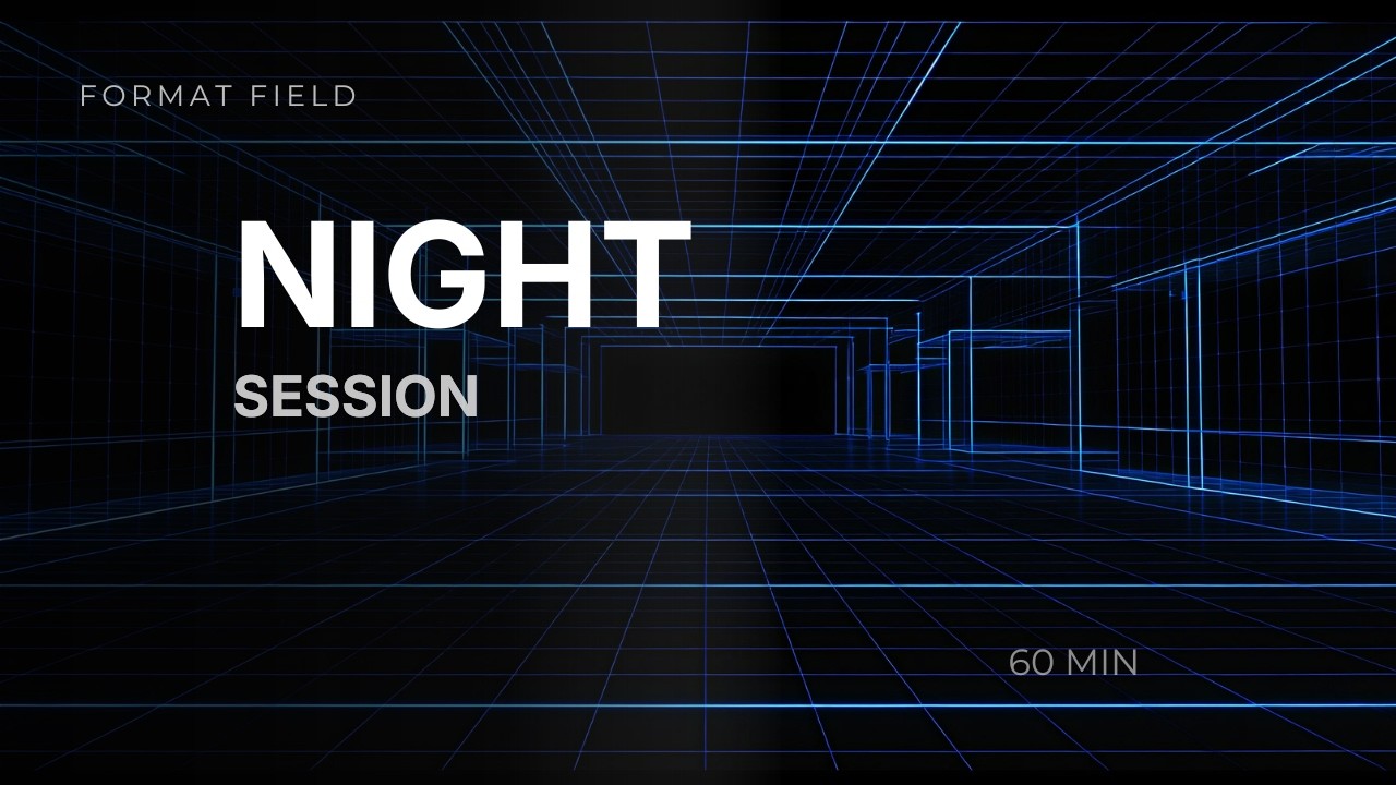 Night Focus Music for Coding & Intense Deep Work — 60 Min Dark Electronic Session