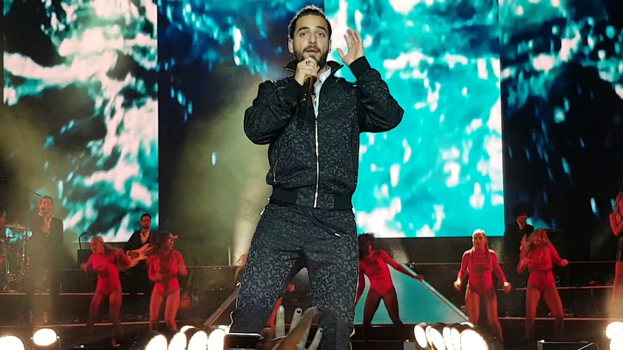 MALUMA VENTE PA` CA , maluma concierto en malaga 2018 F.A.M.E