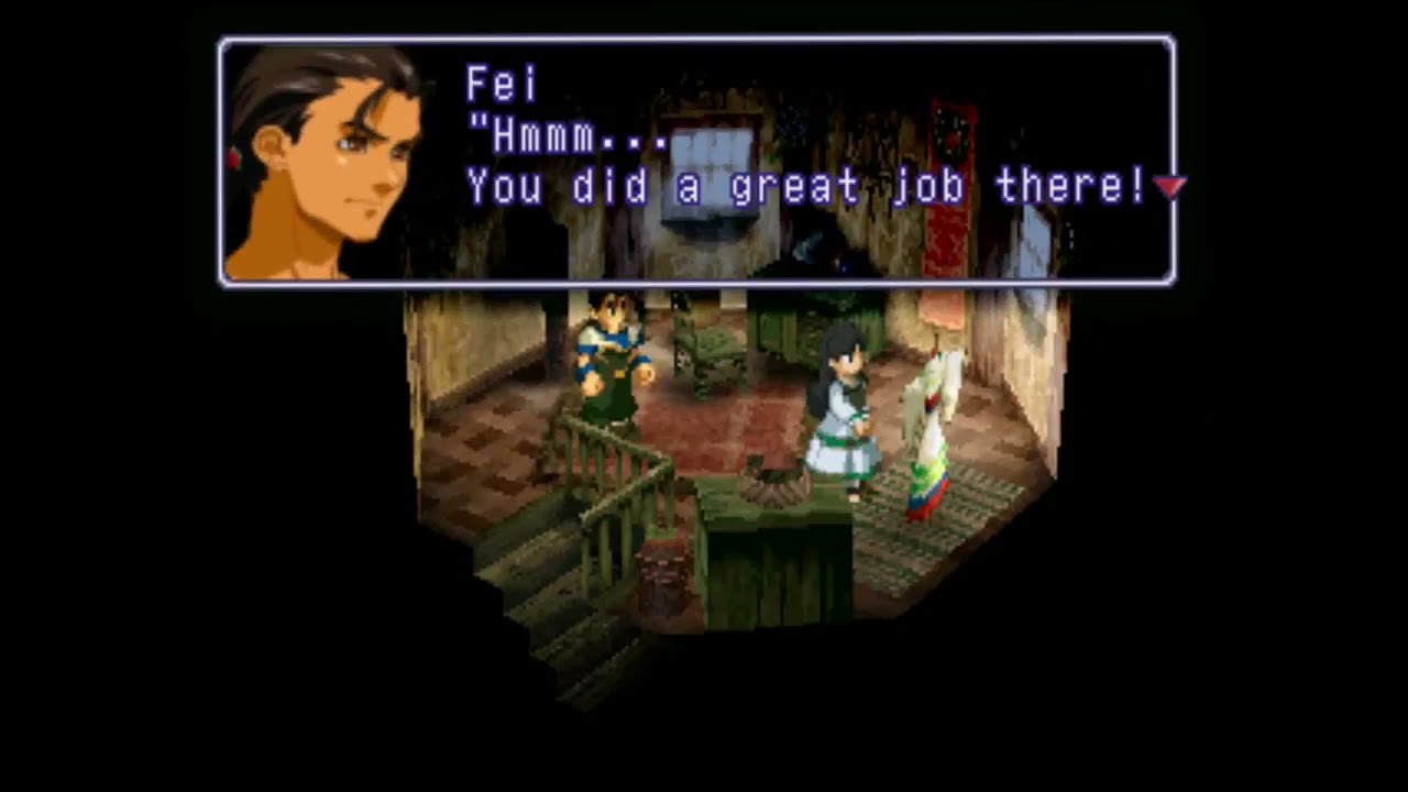 Xenogears Top 100 Scenes | 96: Fei's last chat with Alice