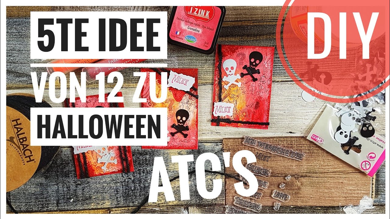 Halloween Artist Trading Cards [Tutorial | Anleitung |  deutsch] / dakrela