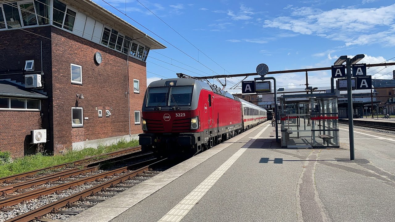Tog i Odense Banegård Center | Trains in Odense Banegård Center