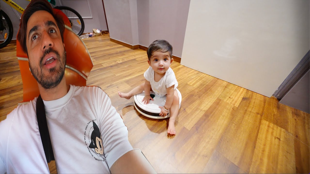 SKYU AND THE ROBO VACUUME CLEANER