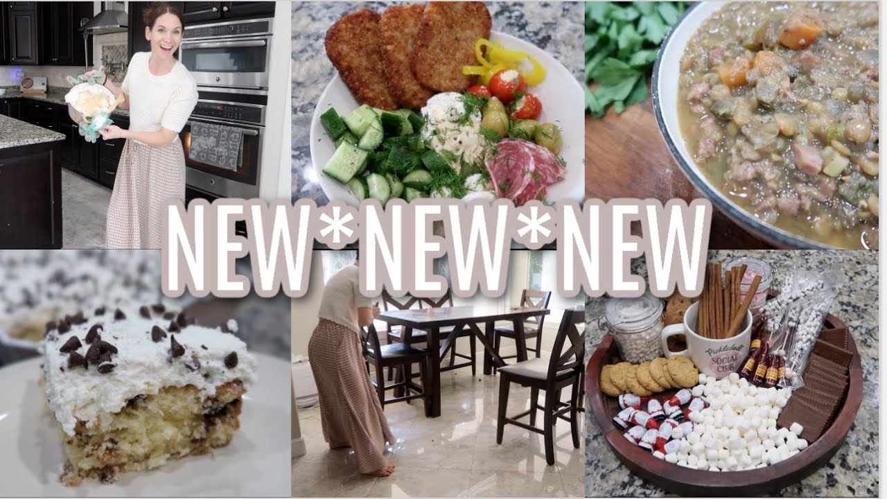 NEW STUFF HAPPENING! & Amazing Recipes, Cozy Cleaning, Motherhood Motivation, Real Life