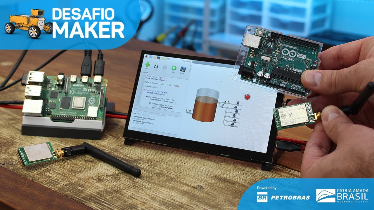 Como usar o LoRa no Raspberry Pi - Desafio Maker